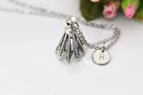 Badminton Necklace, Birdie Charm, Shuttlecock Charm, Sport Charm, Personalized Gift, Best Friend Gift, Coworker Gift, Girlfriend Gift