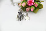 Badminton Necklace, Birdie Charm, Shuttlecock Charm, Sport Charm, Personalized Gift, Best Friend Gift, Coworker Gift, Girlfriend Gift