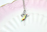 Ballet Necklace, Dance Necklace, Ballet Charm, Dance Charm, Ballet Gift, Dance School Gift, Ballet School Gift, Ballet Gift, N226