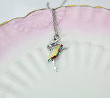 Ballet Necklace, Dance Necklace, Ballet Charm, Dance Charm, Ballet Gift, Dance School Gift, Ballet School Gift, Ballet Gift, N226