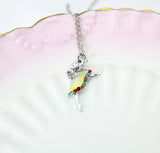 Ballet Necklace, Dance Necklace, Ballet Charm, Dance Charm, Ballet Gift, Dance School Gift, Ballet School Gift, Ballet Gift, N226