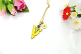 Arrowhead Necklace, Gold Arrowhead Charm Necklace, Sagittarius Charm, Spear Charm Necklace, Tool Charm,Personalized Christmas Gift N848
