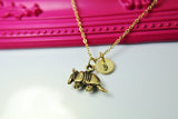 Armadillo Necklace, Animal Charm, N471