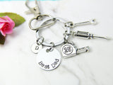Best Father Day Gift, Best Dad Gift, Best Dad Charm Keychain, Tools Charm, Best Father Days Gift, Gift for Dad, Father's Day Gifts, N2854