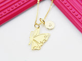 Best Christmas Present Real 18K Gold Plated Butterfly Necklace, Gift for Mom, Aunt, Granddaughter, Daughter, Sister, Niece, N3033