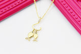 Anniversary Gifts Necklace, 10th Anniversary Gift, Jewelry to Wife, Girlfriend, Partner, Wedding Anniversary, Gold Fish on the Hook, N3013