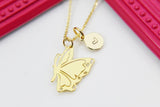 Best Christmas Present Real 18K Gold Plated Butterfly Necklace, Gift for Mom, Aunt, Granddaughter, Daughter, Sister, Niece, N3033