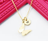 Best Mother Day's Gift, Thank You Gift, Appreciation Gift, Personalized Gifts, Mother Daughter Gift Necklace, Gold Butterfly Necklace, N3332