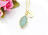 Amazonite Necklace, Birthday's Gift, Mother's Day Gift, Gemstone, Birthstone, Graduation, Christmas Gift, N3421