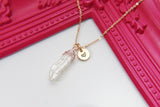 Baroque Keshi Pearl Necklace, Rose Gold, Natural, Birthday's Gift, Mother's Day Gift, Gemstone Jewelry, Birthstone, Personalized Gift, N3404
