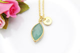 Amazonite Necklace, Birthday's Gift, Mother's Day Gift, Gemstone, Birthstone, Graduation, Christmas Gift, N3421