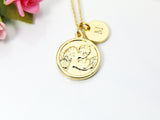 Angel Necklace, 18K Gold Plated Cupid, N3625