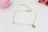 Best Christmas Gift Moonstone Bracelet Natural Gemstone Jewelry, N4063