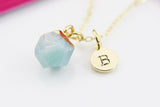 Amazonite Necklace, Natural Gemstone Jewelry N4262