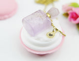 Amethyst Necklace Natural Gemstone Jewelry N4283