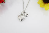 Best Birthday's Gift for Girlfriend, Friends, Daughter, Granddaughter, Stainless Steel Necklace, TINY Heart Locket, N4520