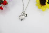 Best Birthday's Gift for Girlfriend, Friends, Daughter, Granddaughter, Stainless Steel Necklace, TINY Heart Locket, N4520