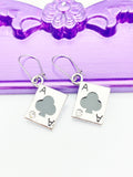 Ace of Clubs Earrings, N4625