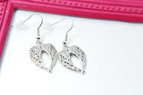 Angel Gift, Guardian Angel, Angel Wing Earrings, Hypoallergenic Earrings, N4456