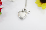 Best Birthday's Gift for Girlfriend, Friends, Daughter, Granddaughter, Stainless Steel Necklace, Heart Locket Keepsake Photo Frame, N4518