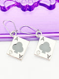 Ace of Clubs Earrings, N4625