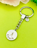 Baseball Coach Keychain Stainless Steel, Best Seller Christmas Gifts for Softball Coach, D101