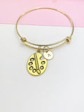 Artist Palette Bracelet, Artist Gift, Art Teacher Gift, Personalized Gift, N2153