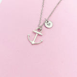Anchor Necklace in Silver, BN866