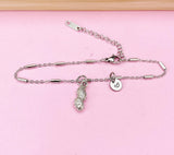 Silver Peanut Charm Bracelet, N1435A