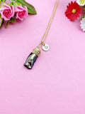 Baroque Pearl Keshi Necklace, Natural Baroque Pearl Keshi Pearl, Cultured Freshwater Pearl, N4252G