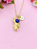 Astronaut Necklace, Gold Astronaut Reach Star Necklace, Personalized Gifts, N5185