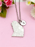 Bear Charm Necklace, Tarnish Resistant Stainless Steel Andean Bear Pendants, N6293