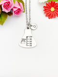 Beaker Charm Silver Necklace, N209