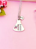 Beaker Charm Silver Necklace, N209