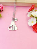 Beaker Charm Silver Necklace, N209