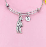 Bear Charm Bracelet – Forest Animal Jewelry Gift, N6474