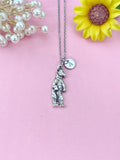Bear Charm Necklace– Forest Animal Jewelry Gift, N6474N
