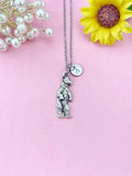 Bear Charm Necklace– Forest Animal Jewelry Gift, N6474N