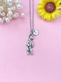 Bear Charm Necklace– Forest Animal Jewelry Gift, N6474N