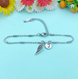 Guardian Angel Wing Charm Bracelet Sympathy Gift & Everyday Reminder, N1547C