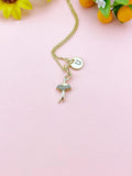 Ballet Dance Girl Charm Necklace – Dancer Jewelry Gift for Girls, Teens, Ballerinas & Dance Recital Celebrations, N6520