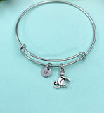 Silver Monkey Charm Bracelet, N1456