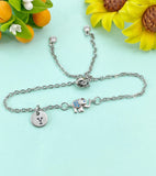 Elephant Charm Bracelet, N6637
