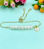 Pearl Bracelet, Natural Cultured Freshwater Pearl Bracelet, Pearl Jewelry, N6115P