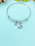 Silver Monkey Charm Bracelet, N1456