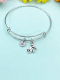 Silver Monkey Charm Bracelet, N1456