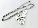 Silver Dragon Charm Bracelet, BN53