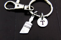 Painter Keychain, Handyman Gifts, Artist Gifts, Paint brush Keychain, N1507E