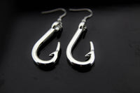 Large Fishhook Earrings, AN29