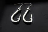 Large Fishhook Earrings, AN29